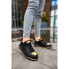 Bartiniavm CH183 Cst Jet Setter Mirror  Erkek Ayakkabı Sıyah/altın