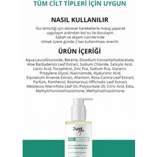 Just Art Günlük Yüz Temizleme Jeli 200 ml Karma Yağlı Cilt