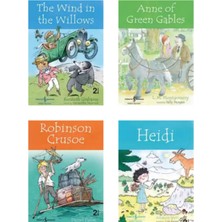 8-13 Yaş Ingilizce Çocuk Klasikleri Hikaye Seti 8li/english Stories For Children/+Okuma Takip Ayracı