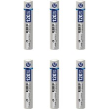 Faber-Castell Grip Min 0.7 mm 120'LI Tüp Hindistan Ceviz Süt - 6 Adet