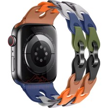 Apple Watch Seri 10 42MM Seri 9/8/se/7 Uyumlu 41MM 40MM 38MM Silikon Zincir Kordon Loop Esnek Kayış