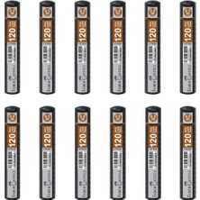 Faber-Castell Grip Min 0.5 mm 120'LI Tüp Siyah - 12 Adet