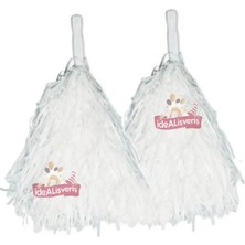 Bkmc Party 23 Nisan Sınıf / Okul Süsleme Malzemeleri / Beyaz Ponpon