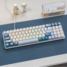 ATAsoft K65 Oyuncu Klavyesi Gaming Mekanik 78 Tuşlu  Rainbow Aydınlatmalı Hot-Swapp USB Tip-C Kablosu