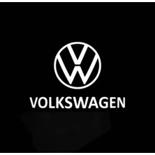 Volkswagen Ile Uyumlu Kapı Altı Aydınlatma Vw Logolu Projektör Polo Golf Jetta Passat