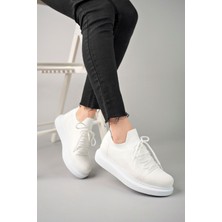 Bartiniavm CH307 Rt Tricot Kadın Ayakkabı Beyaz