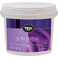 Tek Sun Shıne Su Bazlı Dış Cephe Vernik 2,5 Lt