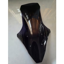 Motocam Regal Raptor Xsuv 250 Siperlik Ön Cam 2022-2025 Model 78CM Siyah Renkli