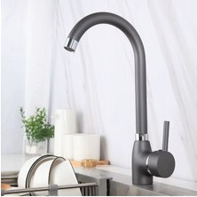 Sardıcı Partido Serisi Siyah Mutfak Bataryası 5 Yıl Garantili Krom Detaylı