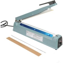 PSF-300 - 30CM Poşet Ağzı Kapama Yapıştırma Makinası - Metal Gövde - Yedek Tel ve Teflon Hediyedir