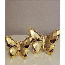 Dekoratif Ikili Kelebek Biblo