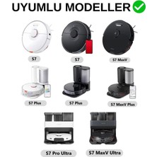 robotyedek Roborock S7 Beyaz Uyumlu Yedek Fırça Hepa Filtre Mop Seti-7 Parça