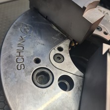 10 Inç Cnc Torna Aynası, 3 Ayaklı, Schunk Marka