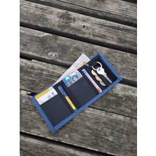 Spor Cüzdan Cırt Cırtlı ,fermuarlı ,anahtarlıklı ,bozuk Para Bölmeli Unisex Cüzdan,kumaş Cüzdan