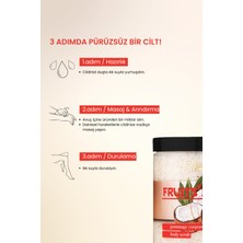 EvyLaure Fruits' Dream Vücut Peelingi – Hindistan Cevizi Ekstraktlı | 280 ml