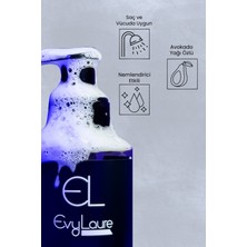 Evylaure Blck. Erkek Saç & Vücut Şampuanı Avokado Yağlı 200 ml Evylaure