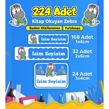 Sb Store Okul Kreş Etiketi Kalem Defter Özel Isim Yazılabilen Etiket Seti Model 177 - 224 Adet