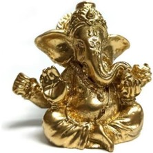 Minyatür 5  cm  Hint Ganesh Fil Buda Biblo Teraryum Süs