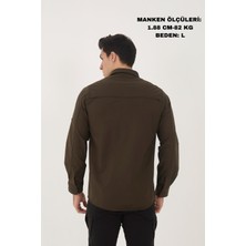 Camp Scoutland CAMP365 Outdoor Tactical Rahat ve Kullanışlı Su iticili Erkek Taktik Gömlek