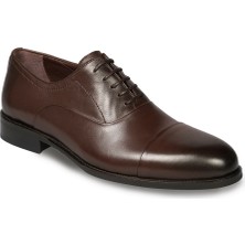 Zeytuk Kahverengi Klasik Deri Erkek Ayakkabı