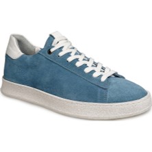 Zeytuk Mavi Casual Süet Deri Erkek Ayakkabı