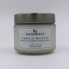 Vanilya Esanslı Kavanoz Doğal Soya Mum 210GR