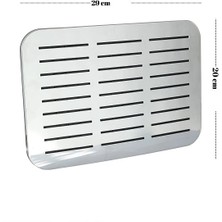 Yapıtaşı Yt298 Lotus Banyo Tepe Duş Başlığı Dikdörtgen