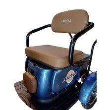 Arora Rüzgar Pro 3 Tekerlekli 5 Akülü Elektrikli Motosiklet - Mavi