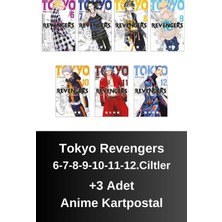Tokyo Revengers 6-7-8-9-10-11-12.ciltler | Anime Kartpostallar