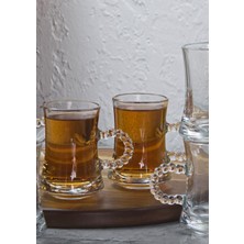 Hometarz Pearl Çay Seti - 6'lı Çay Bardağı Takımı - 6 Parça, 180 ml