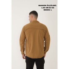 Camp Scoutland CAMP387 Outdoor Tactical Rahat ve Kullanışlı Su iticili Erkek Taktik Gömlek