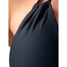2 Parçalı Yan Bağlamalı Halter Boyun Bikini Takımı