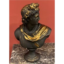 Apollon Büst Heykel Biblo
