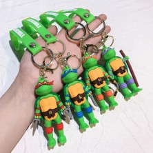 Ninja Kaplumbağalar Büyük Boy Lüx Anahtarlık Çanta Süsü