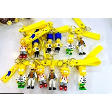 3D Silikon Büyük Boy Kalite Simpsons Anime Figürlü Silikon Anahtarlık, Çanta Süsü