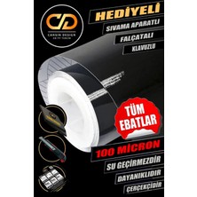 Parlak Siyah Yapışkanlı Dolap, Masa, Beyaz Eşya ve Tezgah Yapışkanlı Kaplama Folyosu