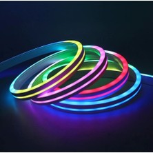 Hightek Neon Rgb LED - Mobil Kontrol - App - Full Renk - Orjinal - 5 Metre