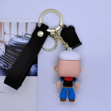 3D Silikon Temel Reis Büyük Boy Akalite Anahtarlık ve Çanta Süsü 1 Adet