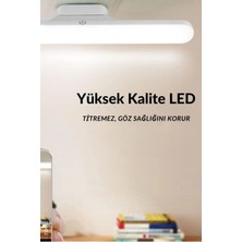 Şarj Edilebilir Kablosuz Mıknatıslı Masa Lambası Ayarlanabilir Okuma,gece,makyaj,dolap Lambası 3 Mod