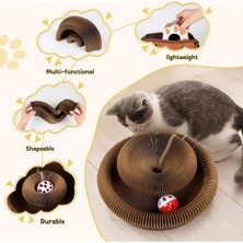 Sihirli Organ Kedi Kazı Tahtası, Şekillendirilebilir Kedi Oyuncak, Hareketli  Kedi Tırmalama Oyuncağı
