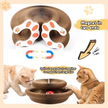 Sihirli Organ Kedi Kazı Tahtası, Şekillendirilebilir Kedi Oyuncak, Hareketli  Kedi Tırmalama Oyuncağı