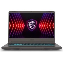 Msı 15.6" Thın 15 B13UC-2868XTR Core I5 13420H-16GB RAM-512GB Nvme-4gb RTX3050-W11 Pro