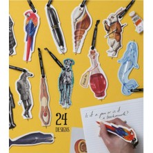 If Eclectionery Flat Kalemli Kitap Ayracı - Ballerina