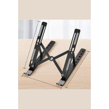 7 Kademeli Kaymaz, Hafif ve Taşınabilir Leptop Standı Ayarlanabilir Ergonomik Laptop Standı