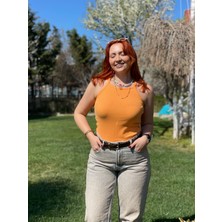 Likralı Fitilli Tshirt
