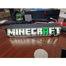 Axelon Minecraft Tasarımlı Ledli Işık Kutusu Lightbox