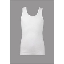 Çift Kaplan 505 Kız Çocuk Kalın Askılı Atlet