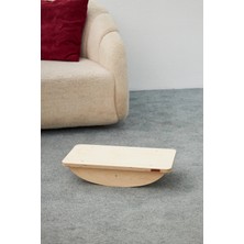 Yat Design Crafts Denge Tahtası Balance Board Doğal Ahşap Çocuk Oyuncak