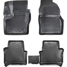 Ford Connect 2013-2022 Araca Özel 3D Havuzlu Paspas Siyah Bmy