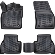 Ford Tourneo Connect 3D Paspas 3D Havuzlu Paspas 2023 Sonrası Siyah Renk